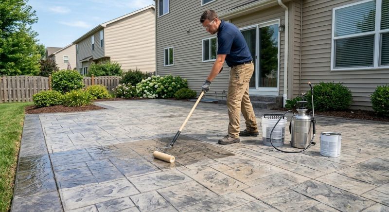 Concrete Patio Sealing in Kitsap County, WA