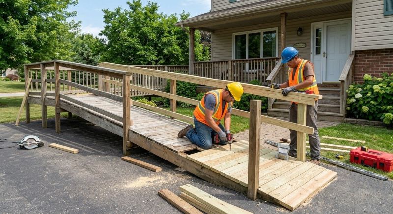 Handicap Ramp Repair in Littleton, CO