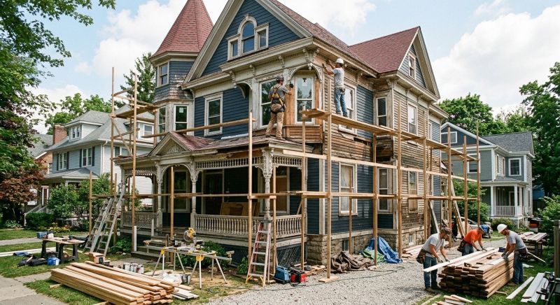 House Restoration in Charleston, SC